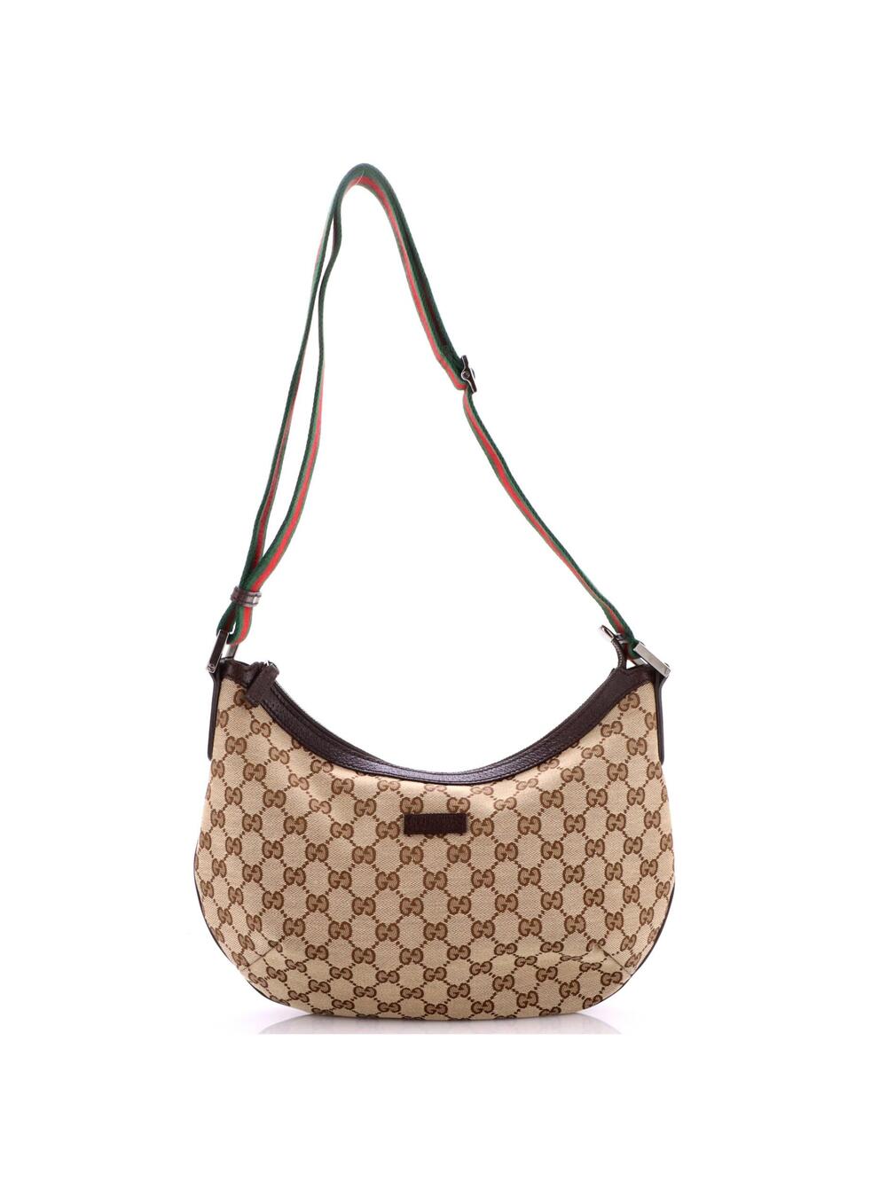 Gucci Saddle Zip Messenger Bag Gg #298517G89B